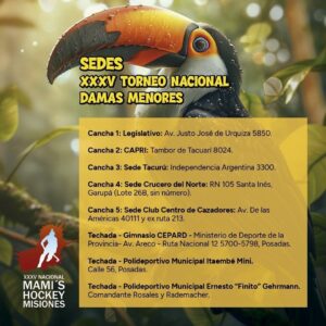 Posadas será sede del 35° Nacional de Mami’s Hockey con la participación de 42 equipos