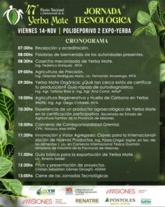 Apóstoles se alista para recibir la 47° Fiesta Nacional e Internacional de la Yerba Mate del 13 al 16 de noviembre