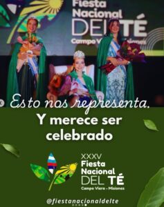 Campo Viera celebra la 35° Fiesta Nacional del Té del 26 de febrero al 1 de marzo