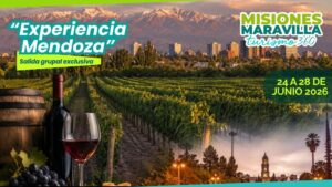 Misiones Maravilla presentó “Experiencia Mendoza: Viñedos y Relax”, una propuesta turística exclusiva para mujeres con visitas a bodegas y degustaciones guiadas