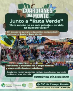 Campo Ramón impulsa la edición 2026 de Guardianes del Monte con la incorporación de Ruta Verde