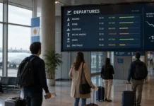 Casi un millón menos de argentinos viajó al exterior en el primer semestre y se redujo el turismo emisivo